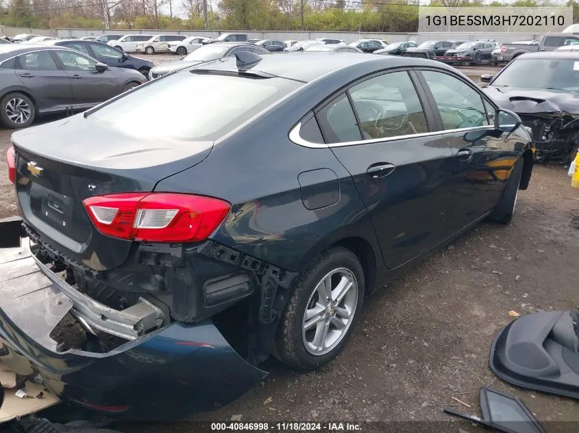 2017 Chevrolet Cruze Lt Auto VIN: 1G1BE5SM3H7202110 Lot: 40846998