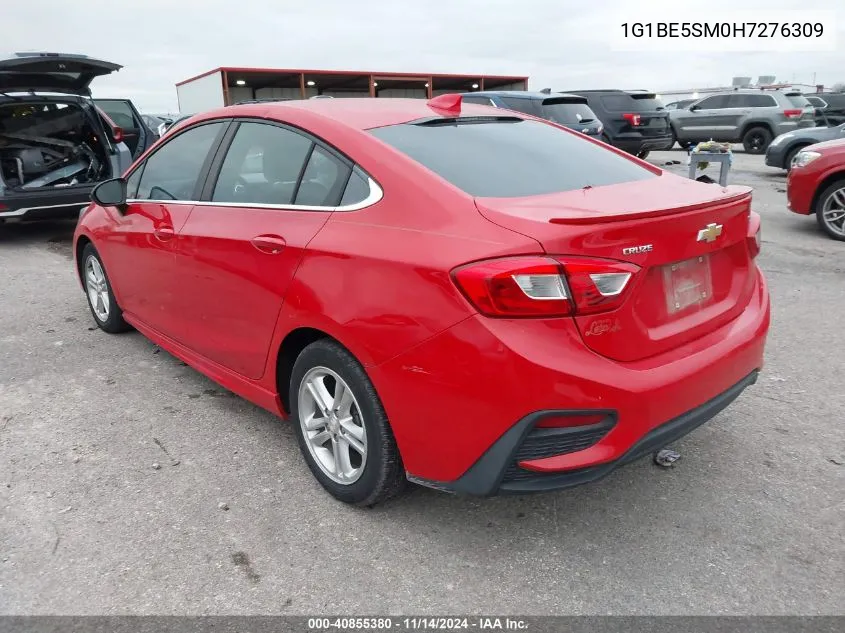 2017 Chevrolet Cruze Lt Auto VIN: 1G1BE5SM0H7276309 Lot: 40855380