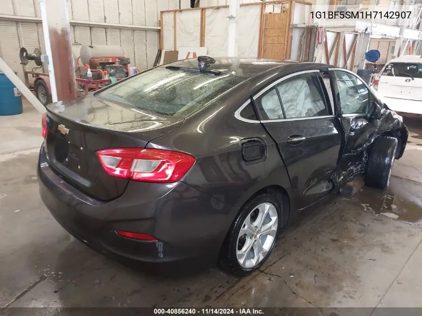 2017 Chevrolet Cruze Premier Auto VIN: 1G1BF5SM1H7142907 Lot: 40856240