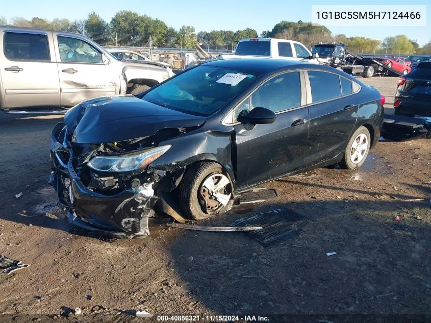 2017 Chevrolet Cruze Ls Auto VIN: 1G1BC5SM5H7124466 Lot: 40856321