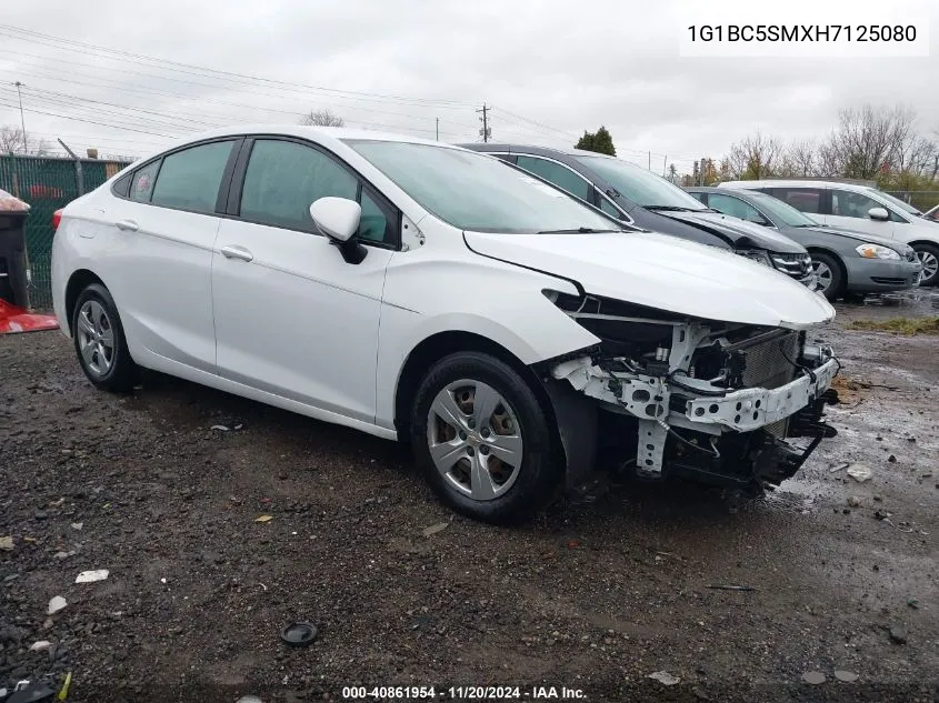 2017 Chevrolet Cruze Ls Auto VIN: 1G1BC5SMXH7125080 Lot: 40861954