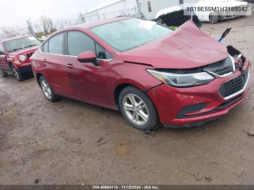 2017 Chevrolet Cruze Lt Auto VIN: 1G1BE5SM1H7189342 Lot: 40864114