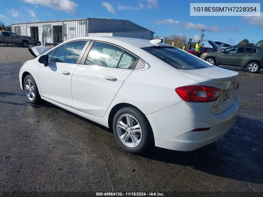 2017 Chevrolet Cruze Lt Auto VIN: 1G1BE5SM7H7228354 Lot: 40864130