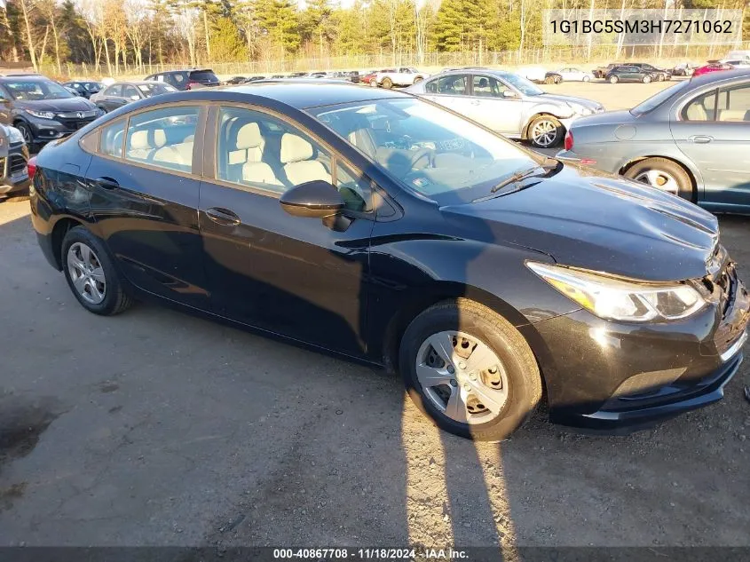 2017 Chevrolet Cruze Ls Auto VIN: 1G1BC5SM3H7271062 Lot: 40867708