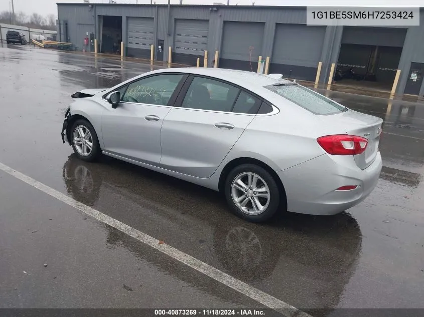 2017 Chevrolet Cruze Lt Auto VIN: 1G1BE5SM6H7253424 Lot: 40873269