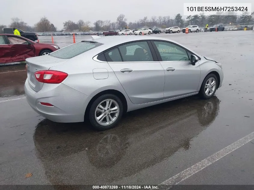 2017 Chevrolet Cruze Lt Auto VIN: 1G1BE5SM6H7253424 Lot: 40873269