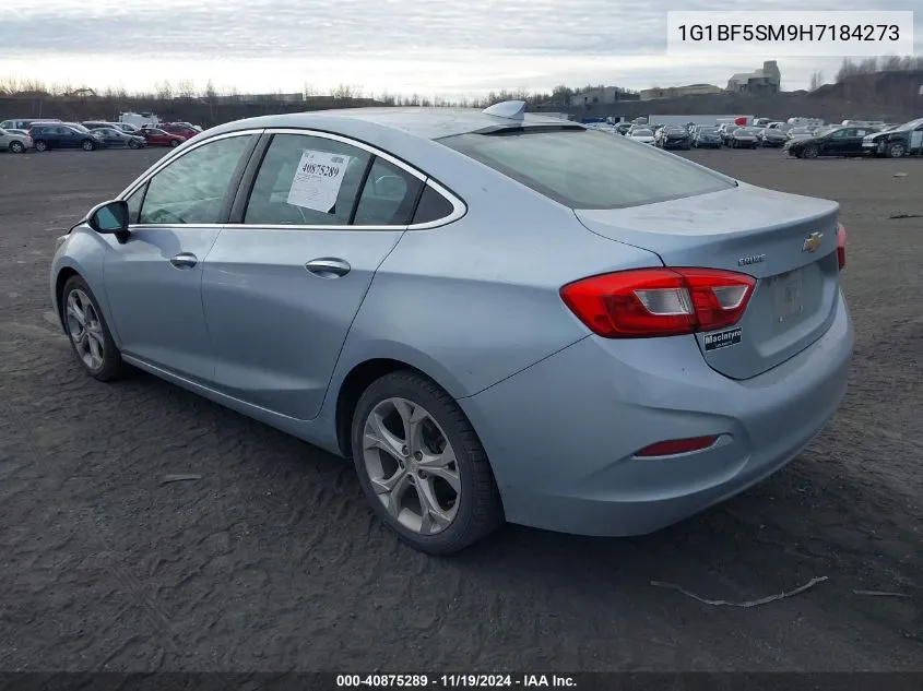 2017 Chevrolet Cruze Premier Auto VIN: 1G1BF5SM9H7184273 Lot: 40875289