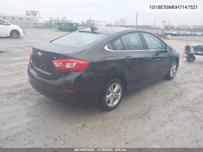 2017 Chevrolet Cruze Lt Auto VIN: 1G1BE5SM0H7147521 Lot: 40875636