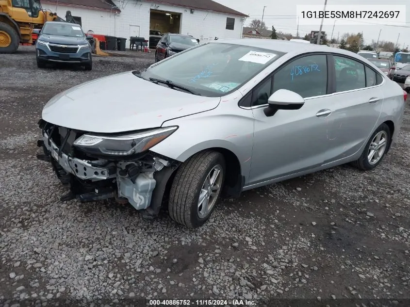 2017 Chevrolet Cruze Lt Auto VIN: 1G1BE5SM8H7242697 Lot: 40886752