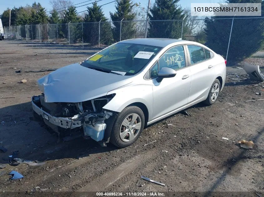 2017 Chevrolet Cruze Ls Auto VIN: 1G1BC5SM8H7161334 Lot: 40895236