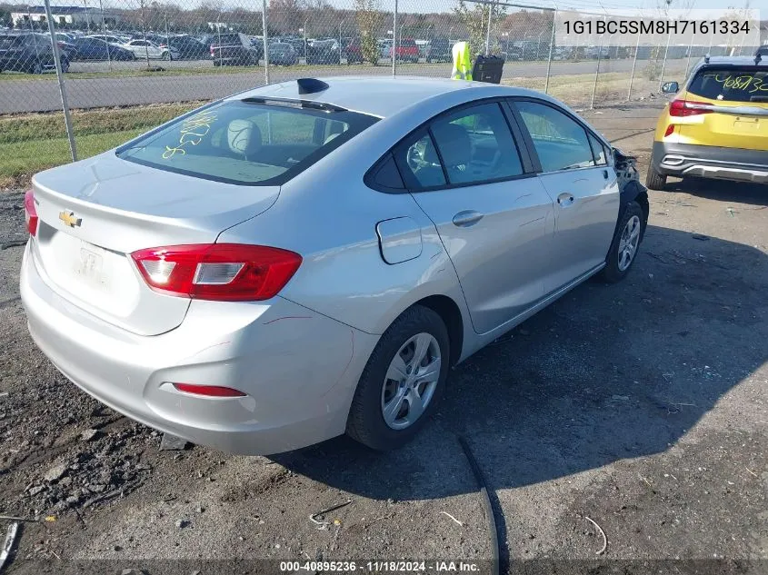 2017 Chevrolet Cruze Ls Auto VIN: 1G1BC5SM8H7161334 Lot: 40895236