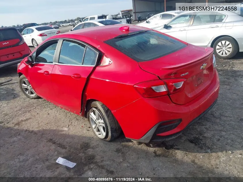 1G1BE5SM3H7224558 2017 Chevrolet Cruze Lt Auto