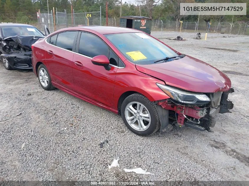 2017 Chevrolet Cruze Lt Auto VIN: 1G1BE5SM5H7147529 Lot: 40911853