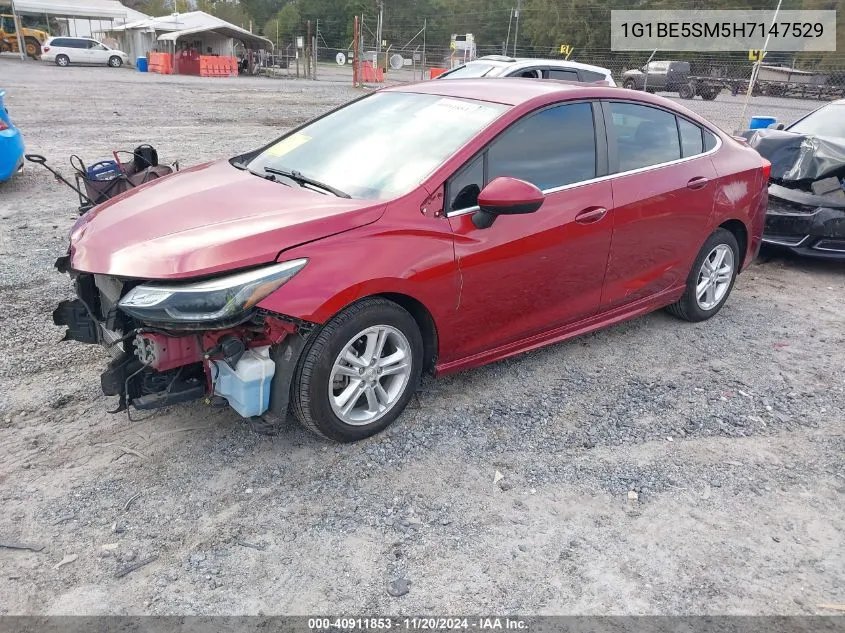 2017 Chevrolet Cruze Lt Auto VIN: 1G1BE5SM5H7147529 Lot: 40911853