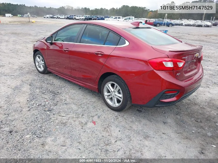 2017 Chevrolet Cruze Lt Auto VIN: 1G1BE5SM5H7147529 Lot: 40911853