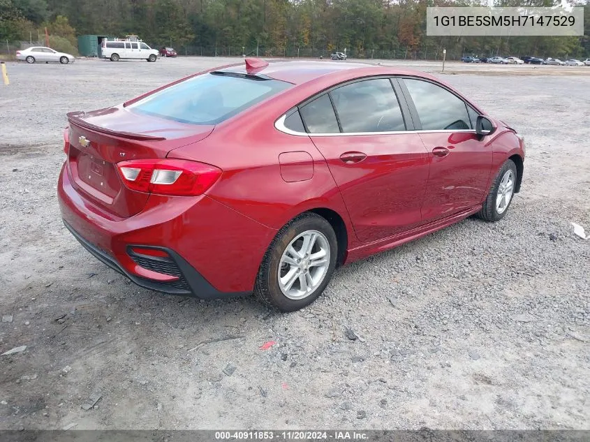 2017 Chevrolet Cruze Lt Auto VIN: 1G1BE5SM5H7147529 Lot: 40911853