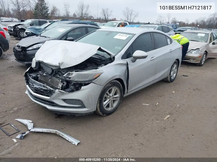 2017 Chevrolet Cruze Lt Auto VIN: 1G1BE5SM1H7121817 Lot: 40915250