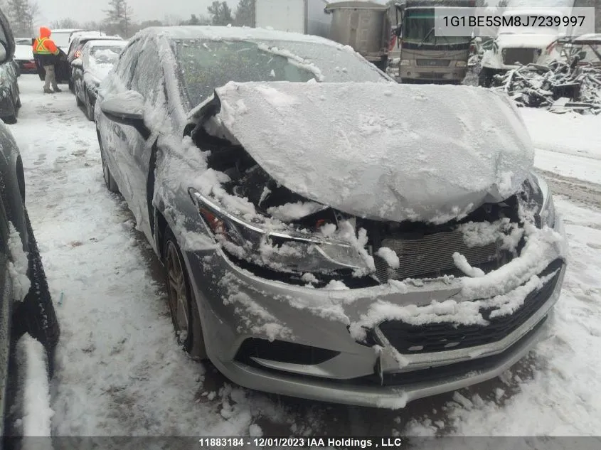 1G1BE5SM8J7239997 2018 Chevrolet Cruze Lt