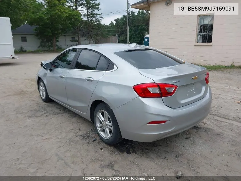 2018 Chevrolet Cruze VIN: 1G1BE5SM9J7159091 Lot: 12062072