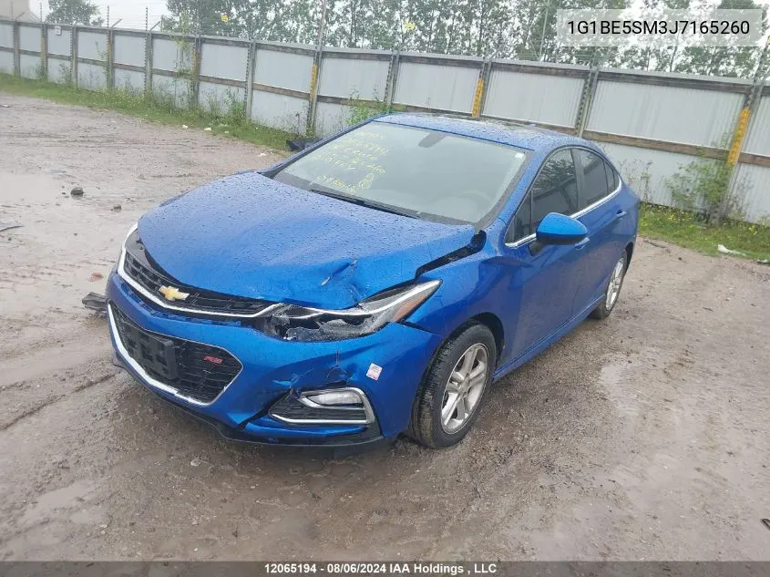 1G1BE5SM3J7165260 2018 Chevrolet Cruze Lt