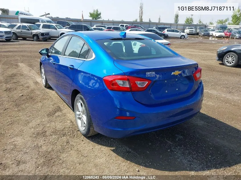 2018 Chevrolet Cruze VIN: 1G1BE5SM8J7187111 Lot: 12065243