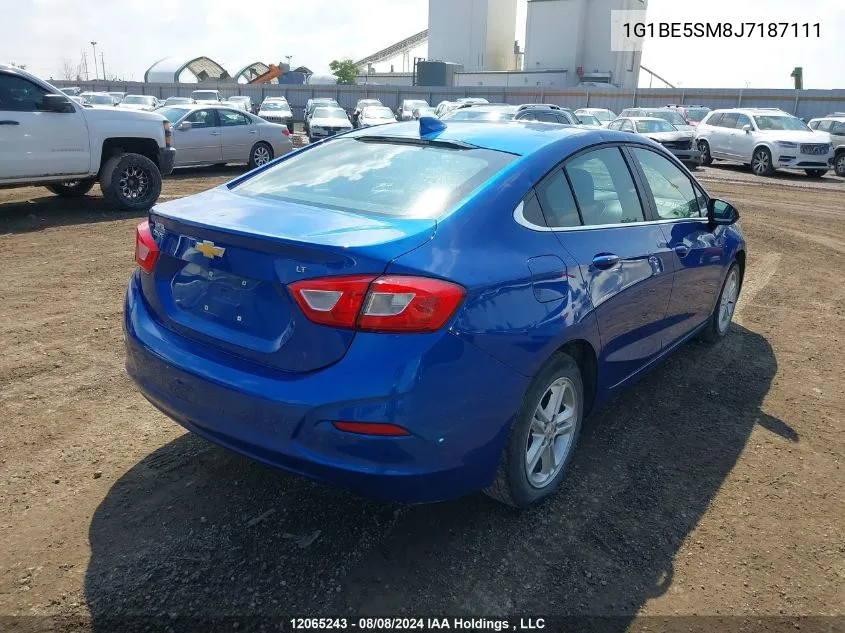 2018 Chevrolet Cruze VIN: 1G1BE5SM8J7187111 Lot: 12065243