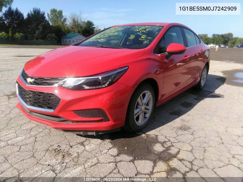 1G1BE5SM0J7242909 2018 Chevrolet Cruze