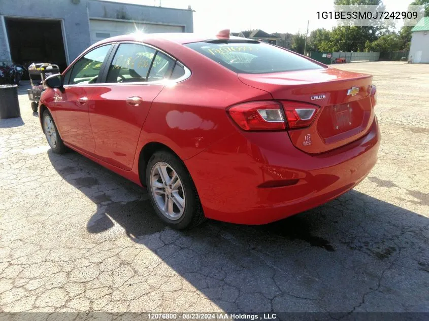 1G1BE5SM0J7242909 2018 Chevrolet Cruze