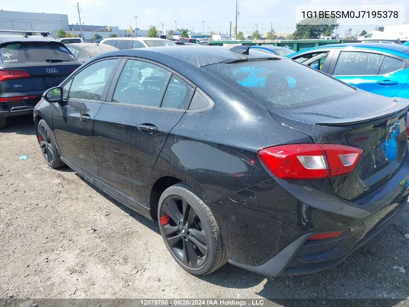 1G1BE5SM0J7195378 2018 Chevrolet Cruze Lt