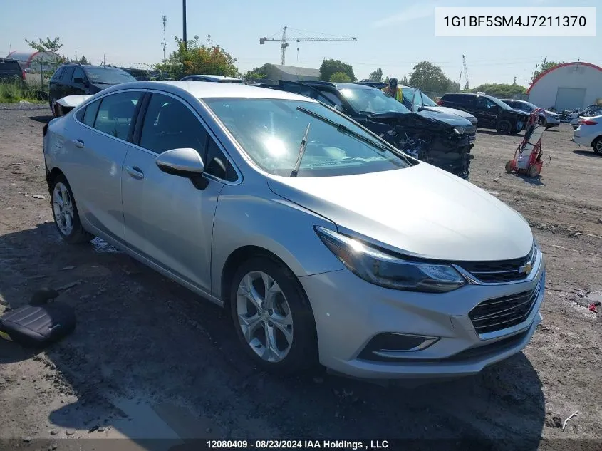 2018 Chevrolet Cruze Premier VIN: 1G1BF5SM4J7211370 Lot: 12080409