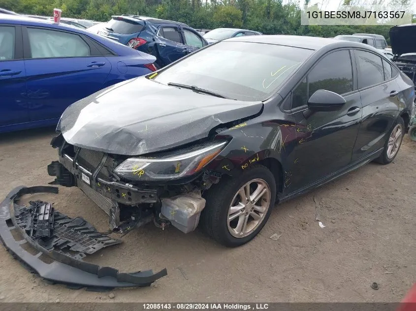 1G1BE5SM8J7163567 2018 Chevrolet Cruze