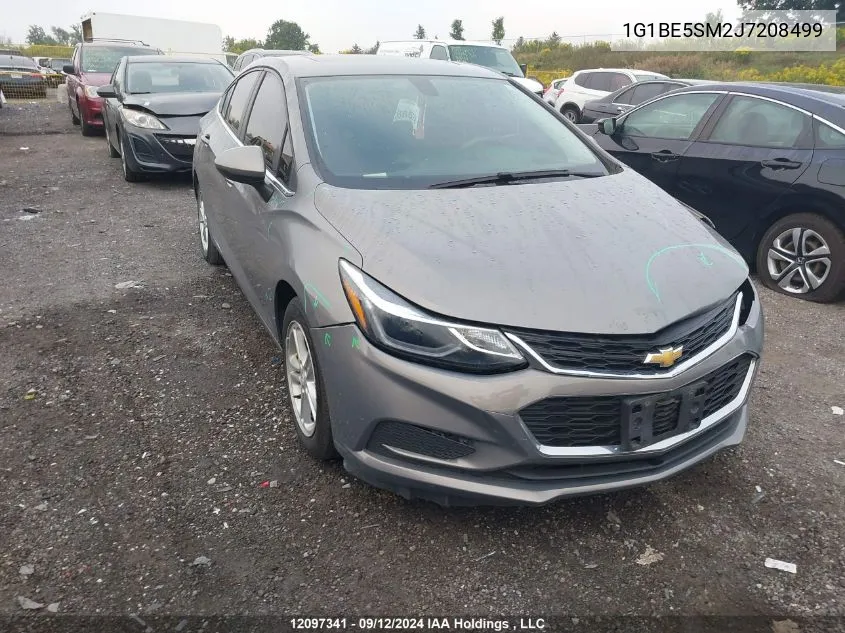 2018 Chevrolet Cruze VIN: 1G1BE5SM2J7208499 Lot: 12097341