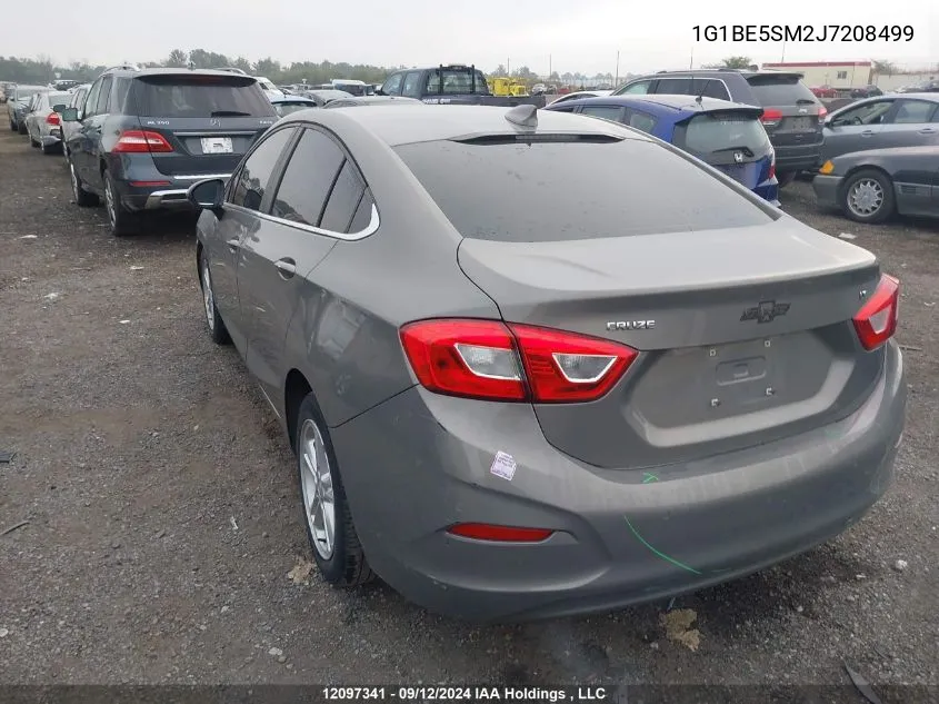 2018 Chevrolet Cruze VIN: 1G1BE5SM2J7208499 Lot: 12097341