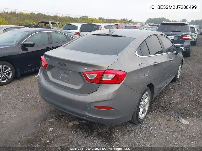 2018 Chevrolet Cruze VIN: 1G1BE5SM2J7208499 Lot: 12097341