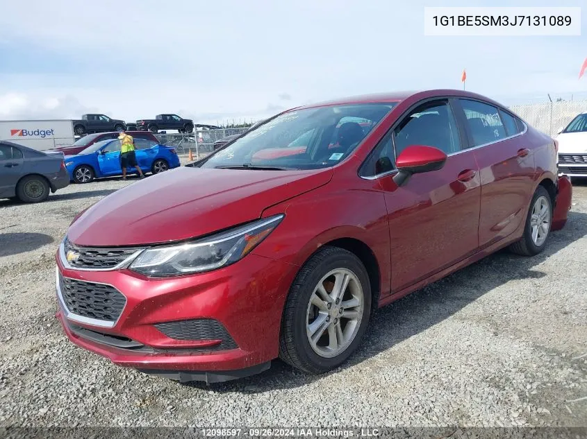 2018 Chevrolet Cruze VIN: 1G1BE5SM3J7131089 Lot: 12098597