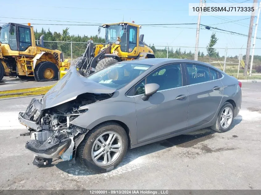 1G1BE5SM4J7173335 2018 Chevrolet Cruze Lt