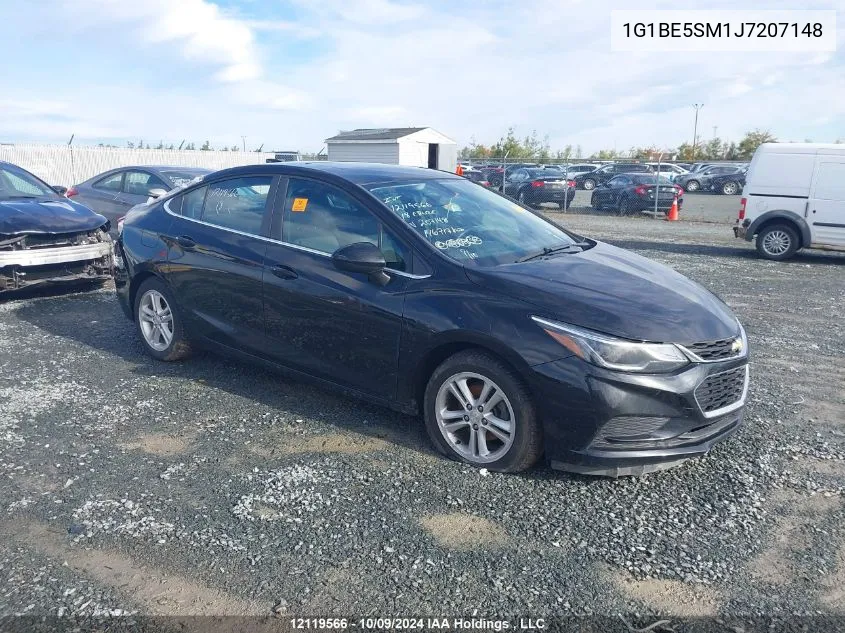 2018 Chevrolet Cruze VIN: 1G1BE5SM1J7207148 Lot: 12119566