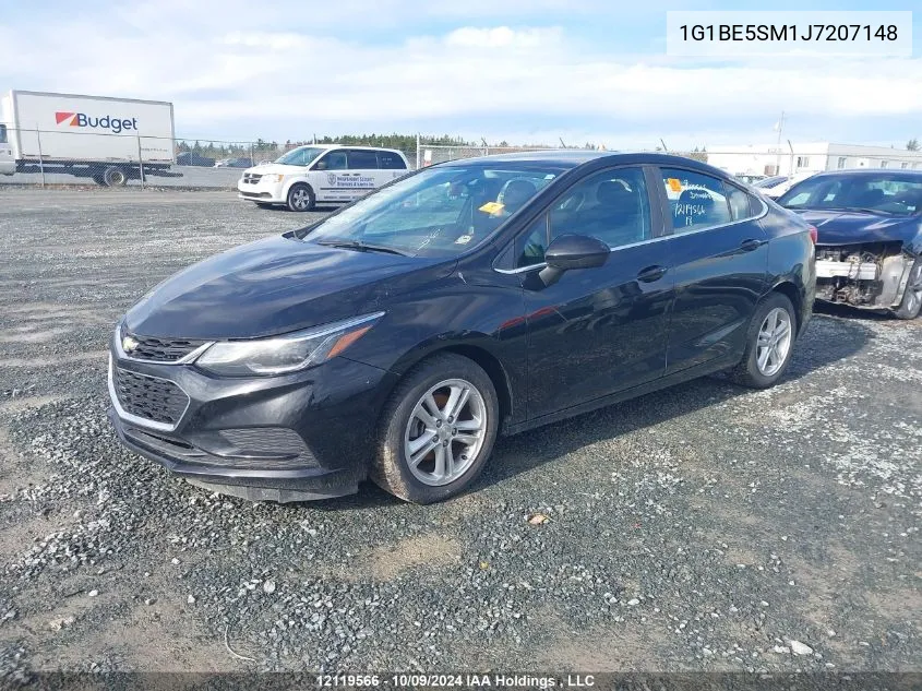 2018 Chevrolet Cruze VIN: 1G1BE5SM1J7207148 Lot: 12119566