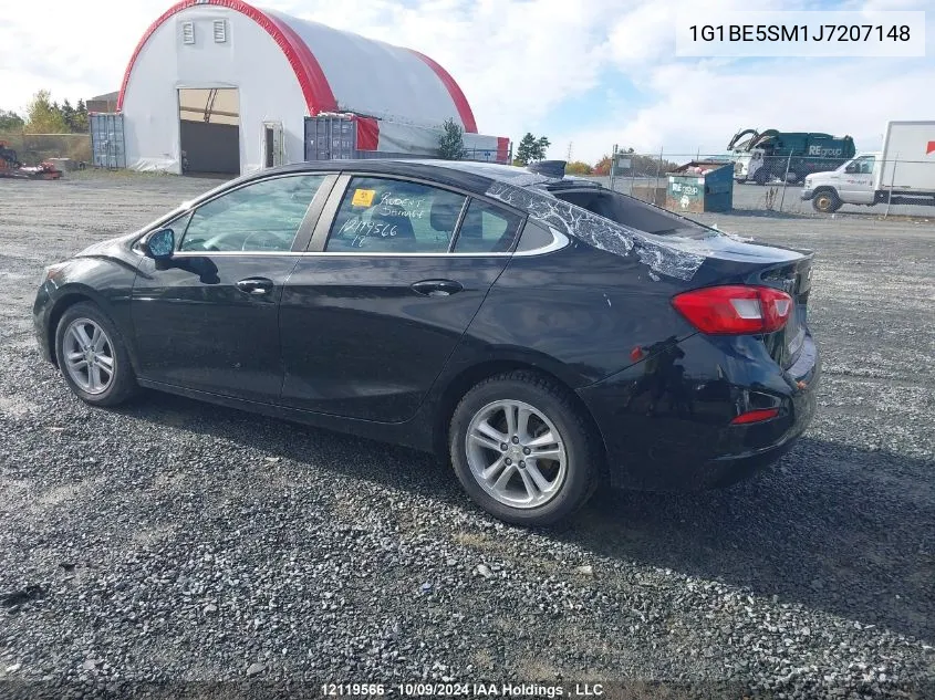 2018 Chevrolet Cruze VIN: 1G1BE5SM1J7207148 Lot: 12119566