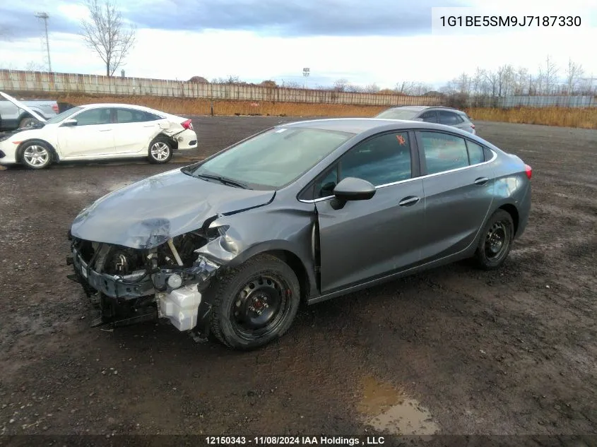 2018 Chevrolet Cruze VIN: 1G1BE5SM9J7187330 Lot: 12150343