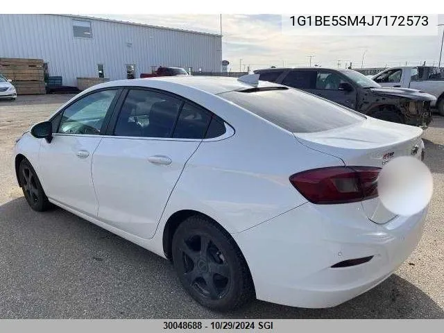 2018 Chevrolet Cruze Lt VIN: 1G1BE5SM4J7172573 Lot: 30048688