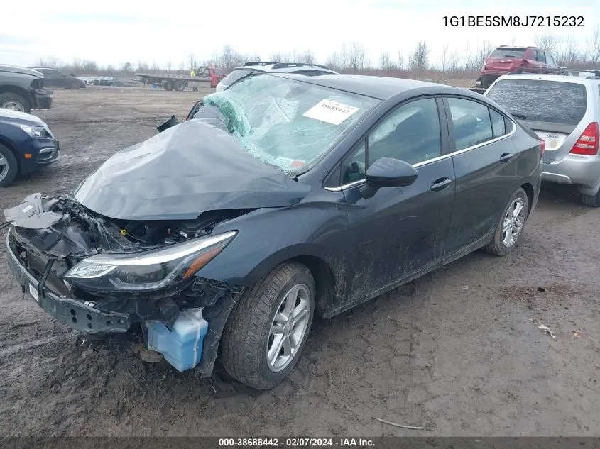 1G1BE5SM8J7215232 2018 Chevrolet Cruze Lt Auto