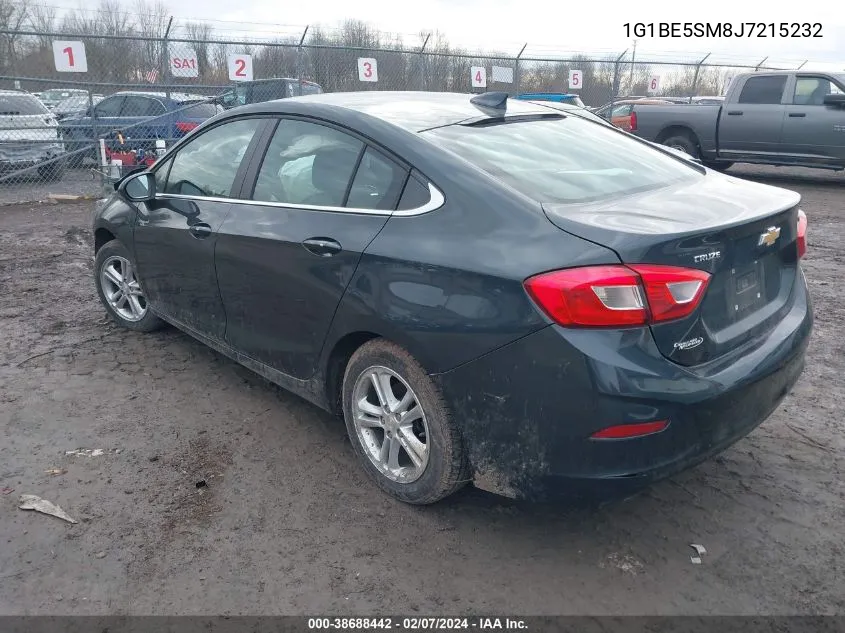 1G1BE5SM8J7215232 2018 Chevrolet Cruze Lt Auto