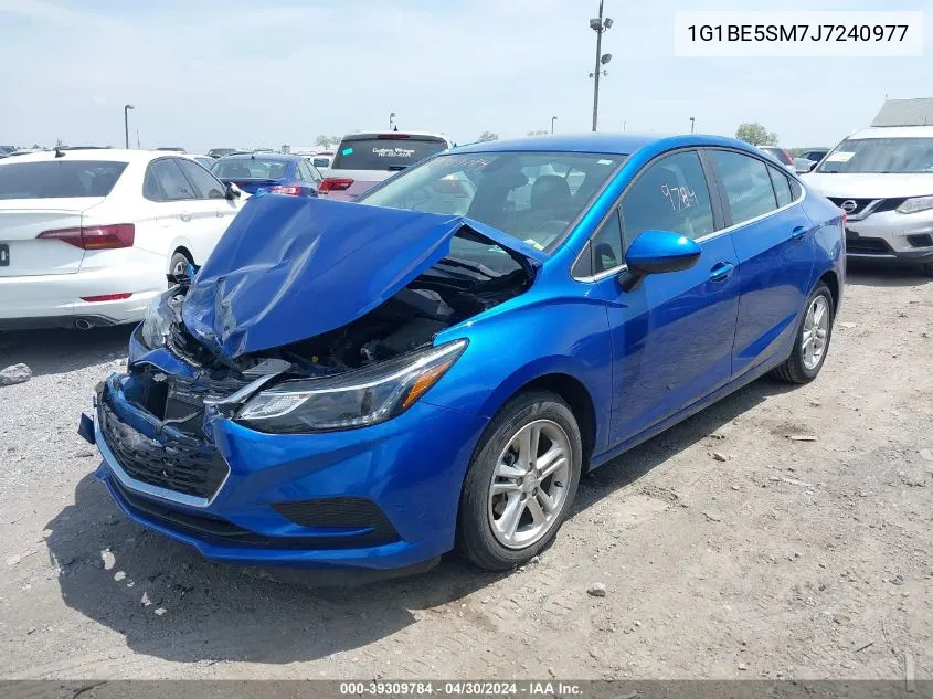 2018 Chevrolet Cruze Lt Auto VIN: 1G1BE5SM7J7240977 Lot: 39309784