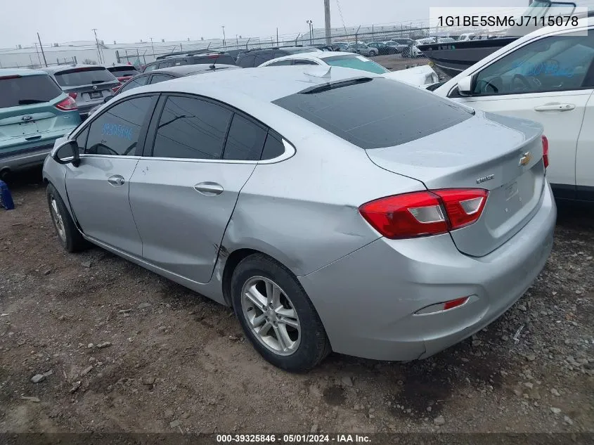 1G1BE5SM6J7115078 2018 Chevrolet Cruze Lt Auto