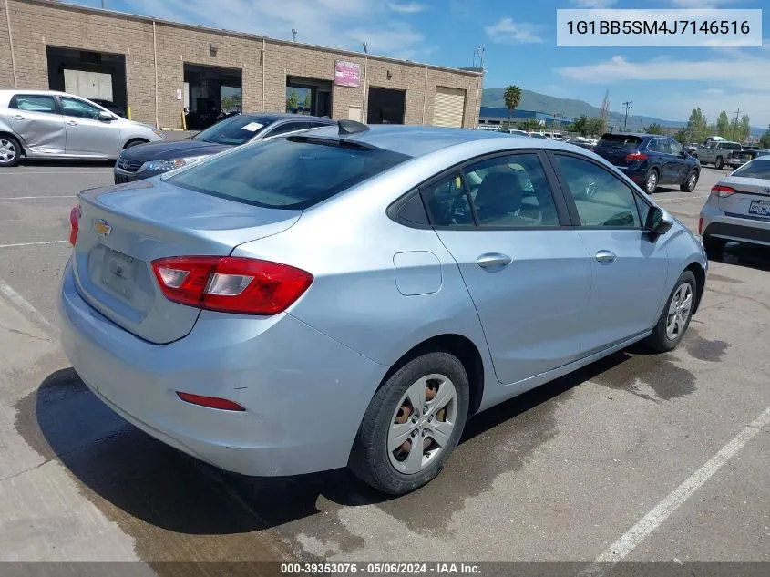 1G1BB5SM4J7146516 2018 Chevrolet Cruze Ls Manual