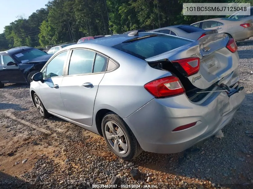 2018 Chevrolet Cruze Ls Auto VIN: 1G1BC5SM6J7125048 Lot: 39463187