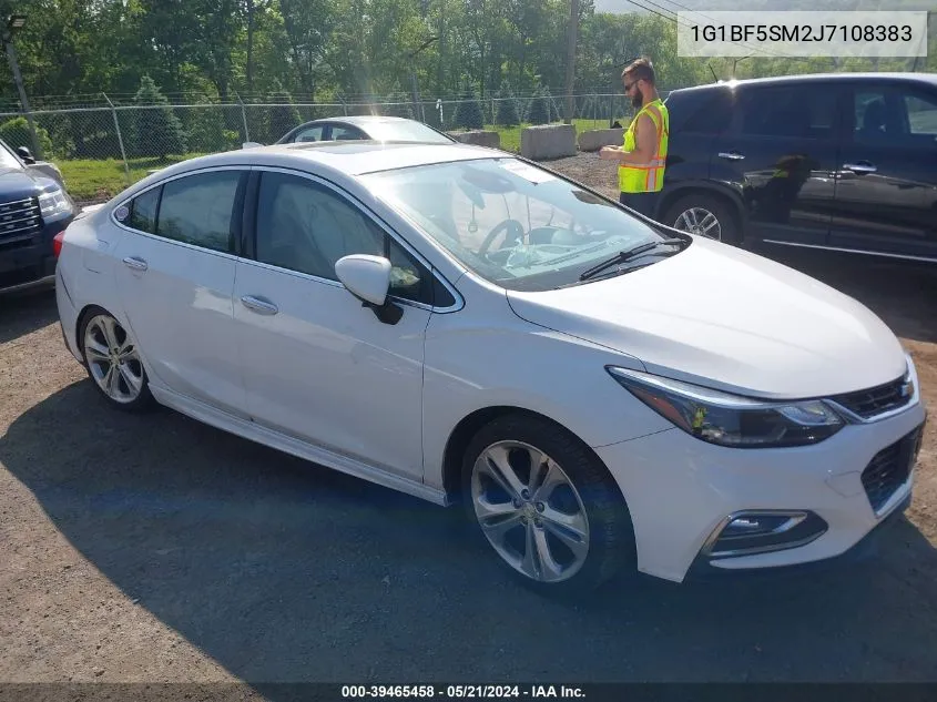 2018 Chevrolet Cruze Premier Auto VIN: 1G1BF5SM2J7108383 Lot: 39465458