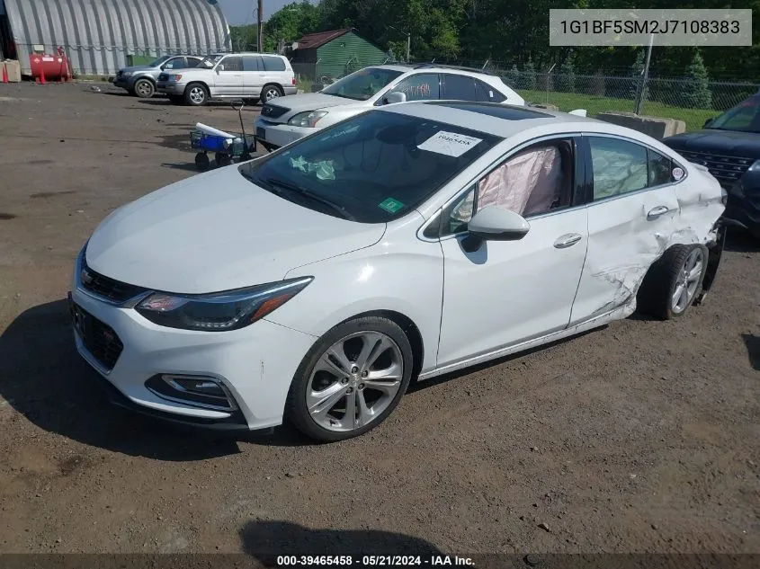 2018 Chevrolet Cruze Premier Auto VIN: 1G1BF5SM2J7108383 Lot: 39465458