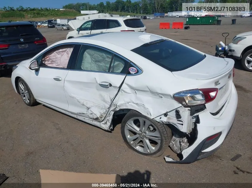 2018 Chevrolet Cruze Premier Auto VIN: 1G1BF5SM2J7108383 Lot: 39465458